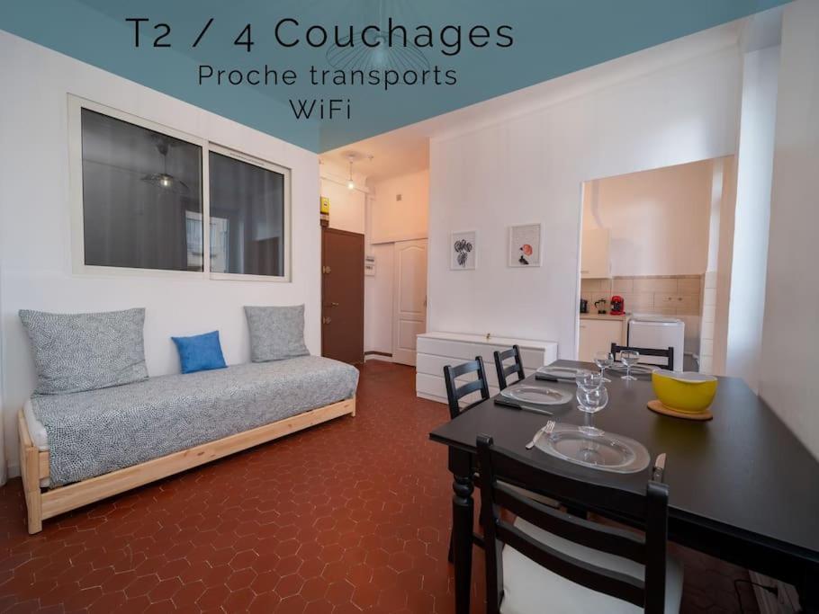 Appartement Tout Equipe 4 Couchages Belle De Mai Μασσαλία Εξωτερικό φωτογραφία